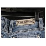 Rock Revival Kyla Jeans - Light Wash Denim with Embroidered Back Pockets Rock Revival Kyla Jeans - Light Wash Denim with Embroidered Back Pockets