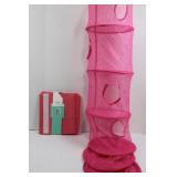 IKEA Hanging Cubbies Pink Modular Closet Organizer - Small-Space Storage IKEA Hanging Cubbies Pink Modular Closet Organizer - Small-Space Storage