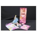 Disney Princess Sparkling Princess Aurora Sleeping Beauty & Cinderella Figurine Set Disney Princess Sparkling Princess Aurora Sleeping Beauty & Cinderella Figurine Set