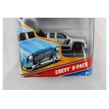 Hot Wheels Chevy 5-Pack - Includes 1955 Chevy, 1963 Impala, 1969 Camaro Convertible, 2007 Silverado, 1970 Chevelle Convertible Hot Wheels Chevy 5-Pack - Includes 1955 Chevy, 1963 Impala, 1969 Camaro Convertible, 2007 Silverado, 1970 Chevelle Convertible