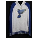 St. Louis Blues Hoodies (Lot of 2) - Gray/Blue & White - Fanatics NHL St. Louis Blues Hoodies (Lot of 2) - Gray/Blue & White - Fanatics NHL