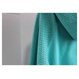 Nike Dri-Fit Hoodie - Women's Large Teal Triangular Pattern Nike Dri-Fit Hoodie - Women's Large Teal Triangular Pattern