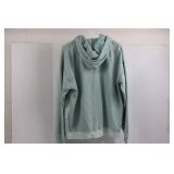 Under Armour Hoodie - Large Loose Fit, Light Blue with Camouflage UA Logo Under Armour Hoodie - Large Loose Fit, Light Blue with Camouflage UA Logo