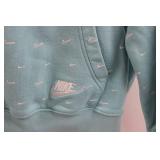 Nike Hoodie All-Over Swoosh Print - Teal, Size M Nike Hoodie All-Over Swoosh Print - Teal, Size M