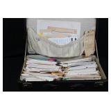 Vintage Simplicity & Butterick Sewing Patterns in Suitcase - Envelopes & Papers Vintage Simplicity & Butterick Sewing Patterns in Suitcase - Envelopes & Papers