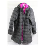 The North Face Women's Puffer Coat XL - Dark Gray Exterior / Pink Lining The North Face Women's Puffer Coat XL - Dark Gray Exterior / Pink Lining