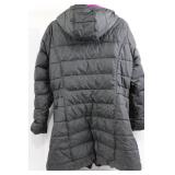 The North Face Women's Puffer Coat XL - Dark Gray Exterior / Pink Lining The North Face Women's Puffer Coat XL - Dark Gray Exterior / Pink Lining