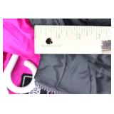 The North Face Women's Puffer Coat XL - Dark Gray Exterior / Pink Lining The North Face Women's Puffer Coat XL - Dark Gray Exterior / Pink Lining