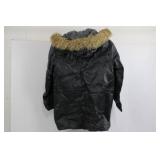 Wilson's Leather Kids XL Leather Jacket - Faux Fur Hood Wilson's Leather Kids XL Leather Jacket - Faux Fur Hood