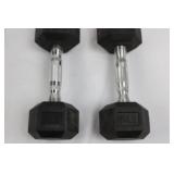 Hex Dumbbells Set - 20/15/10 lb (Lot of 6) Hex Dumbbells Set - 20/15/10 lb (Lot of 6)