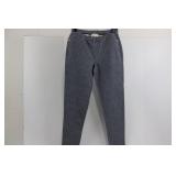 Michael Kors Navy White Micro-Check Pants - Size S Michael Kors Navy White Micro-Check Pants - Size S