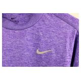 Nike Dri-Fit Purple Heather Long-Sleeve Shirt Nike Dri-Fit Purple Heather Long-Sleeve Shirt