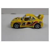 Die-Cast Yellow Racing Car KT5010 - Number 28 Graphics Die-Cast Yellow Racing Car KT5010 - Number 28 Graphics
