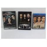 Twilight Saga Discs - Eclipse, Breaking Dawn Part 1 & 2 (Lot of 3) Twilight Saga Discs - Eclipse, Breaking Dawn Part 1 & 2 (Lot of 3)