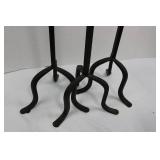 Wrought Iron Candle Holders - Tall Candelabras (Lot of 3) Wrought Iron Candle Holders - Tall Candelabras (Lot of 3)