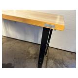 New Gladiator 6 ft. Adjustable Height Birch Top Workbench