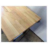 New Gladiator 6 ft. Adjustable Height Birch Top Workbench