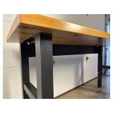 New Gladiator 6 ft. Adjustable Height Birch Top Workbench