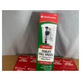 New Case of 19 Fluidmaster Universal Toilet Valve Kit
