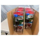 New Case of 9 Fluidmaster Performax Universal Toilet Valve and Flapper Kit