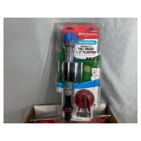 New Case of 9 Fluidmaster Performax Universal Toilet Valve and Flapper Kit