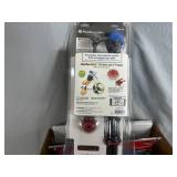 New Case of 9 Fluidmaster Performax Universal Toilet Valve and Flapper Kit