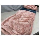 New Graphite Luxury Jacquard Velvet Throw Blanket