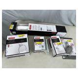 New Delta Porter Bathroom Set - Grab Bar, Towel Ring, Hook, Etc
