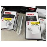 New Delta Porter Bathroom Set - Grab Bar, Towel Ring, Hook, Etc