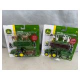 2 New 10 pc John Deere Farm Toy Sets