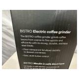 New Bodum Bistro Electric Coffee Grinder