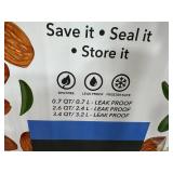 Set of 3 New Pantrymate Space Box Leak Proof Food Storage Containers