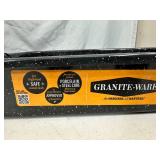 New Granite Ware Roasting Pan with Rack