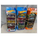 New Hot Wheels and Matchbox Cars