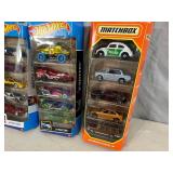 New Hot Wheels and Matchbox Cars