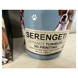 New Serengeti Vacuum Insulated Stainless Steel Tumbler with Lid - Boxer Dog