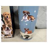 New Serengeti Vacuum Insulated Stainless Steel Tumbler with Lid - Boxer Dog