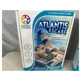2 New 1 Player Puzzle Games - Atlantis Escape and Asteroid Escape