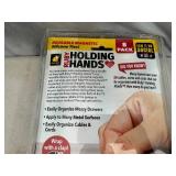 New 8 Pack of Ruby Holding Hands Magnetic Silicone Ties / Organizers