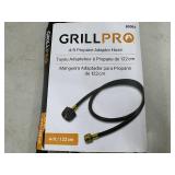 New 4 ft Propane Adaptor Hose - 1 lb to 20 lb tanks