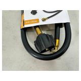 New 4 ft Propane Adaptor Hose - 1 lb to 20 lb tanks