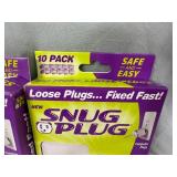 3 New Boxes of Snug Plug Outlet Repair Sleeves