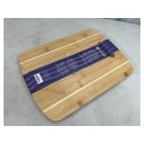 New 2 pc Bamboo Cutting Board Set
