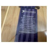 New 2 pc Bamboo Cutting Board Set