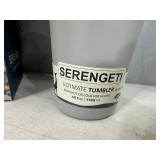New Serengeti Vacuum Insulated Stainless Steel Tumbler with Lid - Black Lab Dog