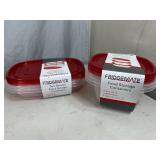 6 New Food Storage Containers with Lids