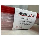 6 New Food Storage Containers with Lids