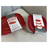 6 New Food Storage Containers with Lids