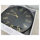 New 12 inch Wall Clock