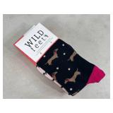 3 New Pairs of Women's Novelty Dress Socks